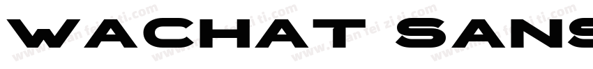 wachat sans字体转换